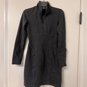 ATHLETA CASSIDY PONTE MOCK NECK QUARTER ZIP STRETCH ATHLETIC DRESS ✨